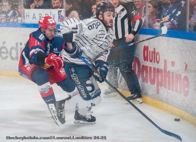 Photo hockey match Grenoble  - Angers  le 29/03/2025
