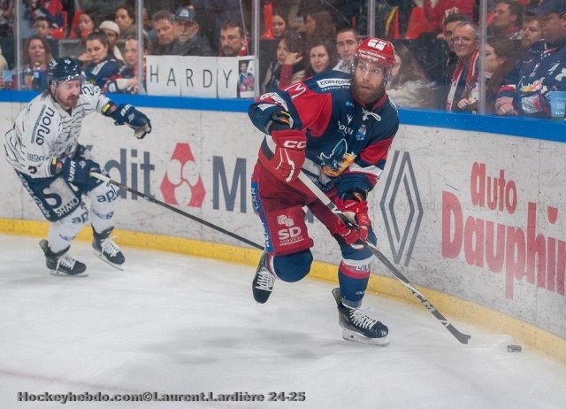 Photo hockey match Grenoble  - Angers  le 29/03/2025