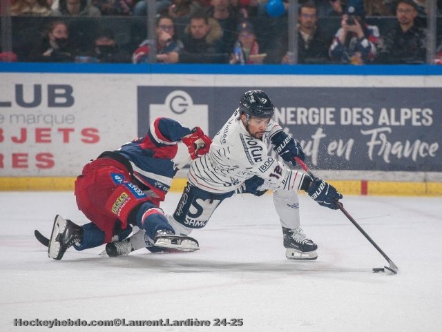 Photo hockey match Grenoble  - Angers  le 29/03/2025