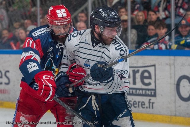 Photo hockey match Grenoble  - Angers  le 29/03/2025