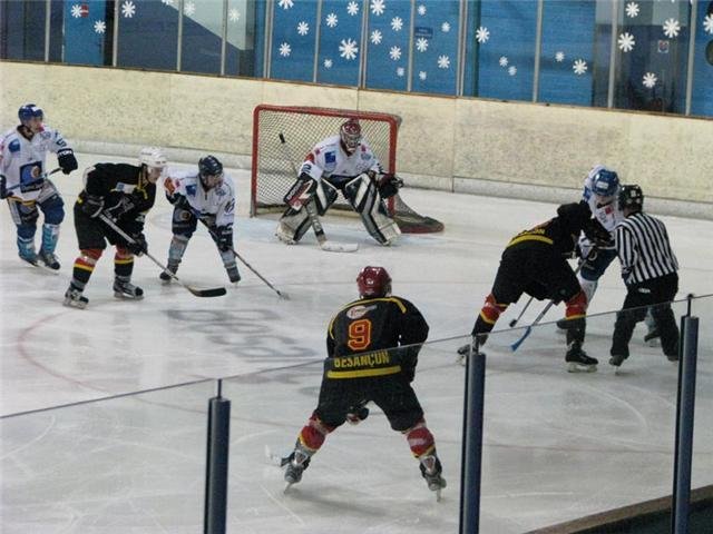 Photo hockey match Besançon - Dijon II le 14/11/2009