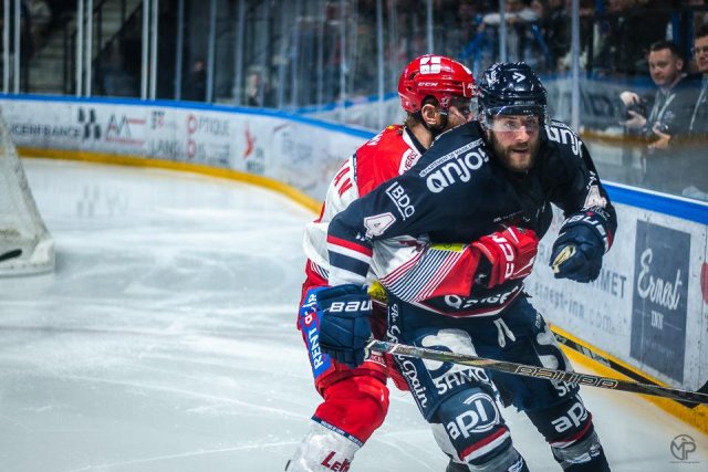 Photo hockey match Angers  - Grenoble  le 01/04/2025