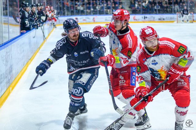 Photo hockey match Angers  - Grenoble  le 01/04/2025