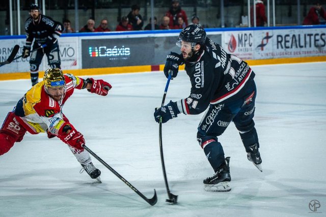 Photo hockey match Angers  - Grenoble  le 01/04/2025