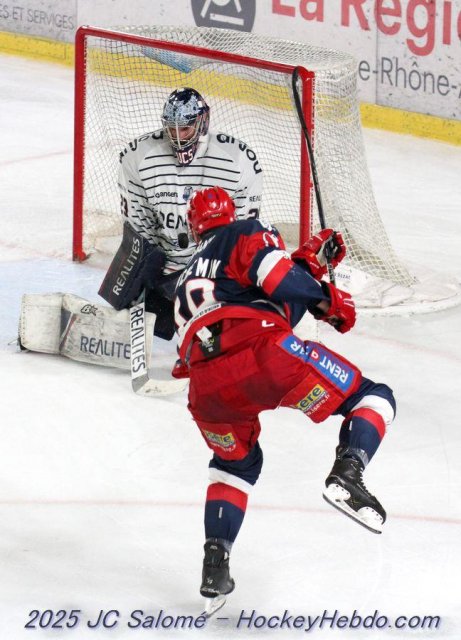 Photo hockey match Grenoble  - Angers  le 05/04/2025