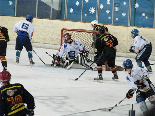 Photo hockey match Besançon - Dijon II le 14/11/2009