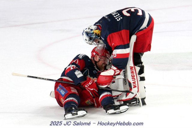 Photo hockey match Grenoble  - Angers  le 05/04/2025