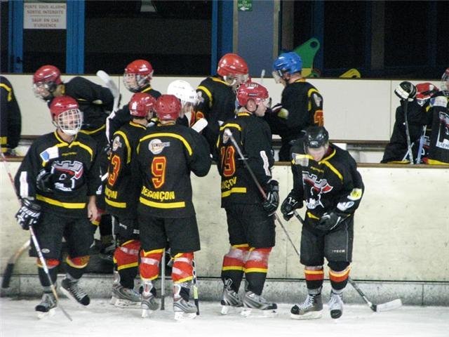 Photo hockey match Besançon - Dijon II le 14/11/2009