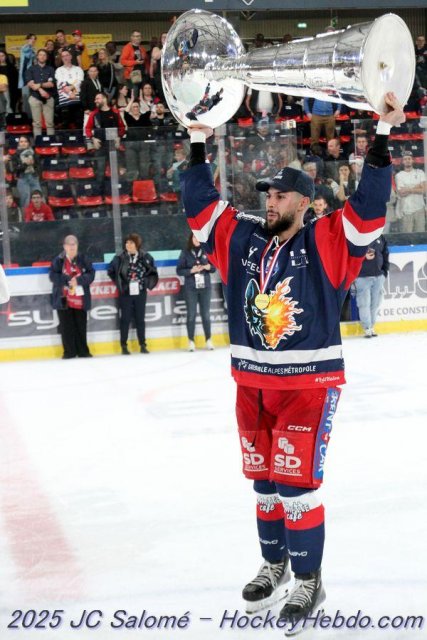 Photo hockey match Grenoble  - Angers  le 05/04/2025