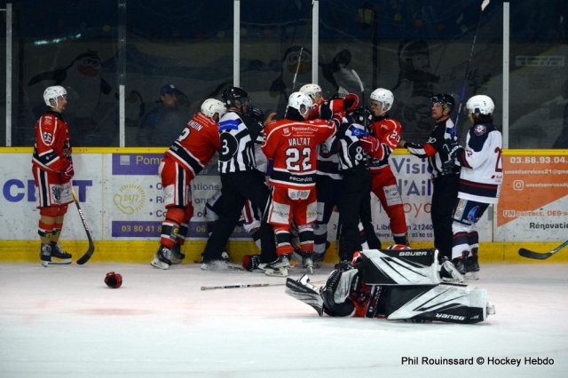 Photo hockey match Dijon  - Wasquehal Lille le 12/04/2025