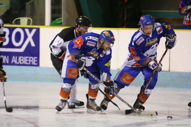 Photo hockey match Clermont-Ferrand - Tours  le 14/11/2009