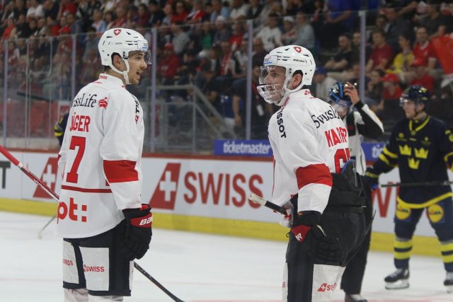 Photo hockey match Switzerland - Sweden le 01/05/2025