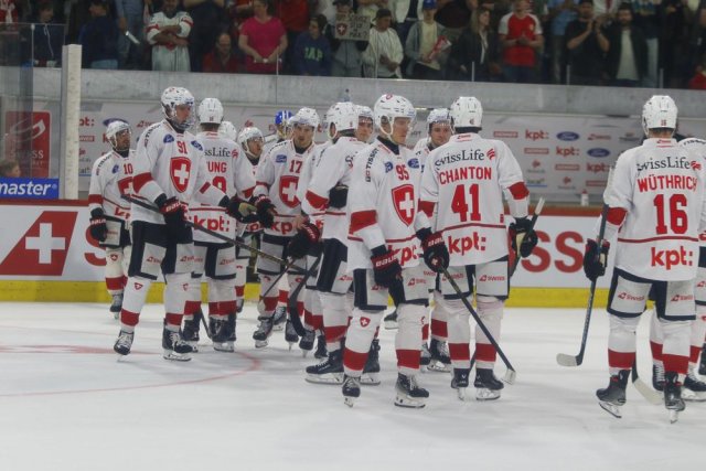 Photo hockey match Switzerland - Sweden le 01/05/2025