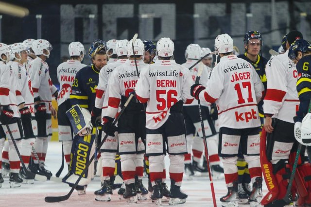 Photo hockey match Switzerland - Sweden le 01/05/2025