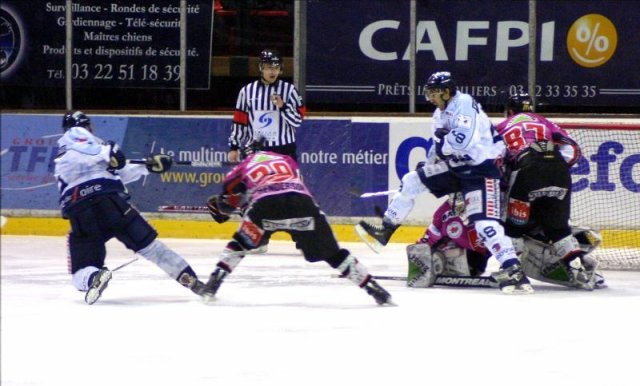 Photo hockey match Amiens  - Angers  le 14/11/2009