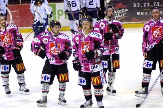Photo hockey match Amiens  - Angers  le 14/11/2009