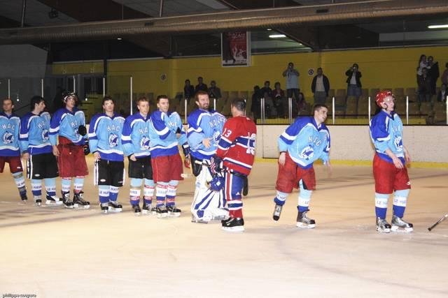Photo hockey reportage Match de gala sur la glace havraise