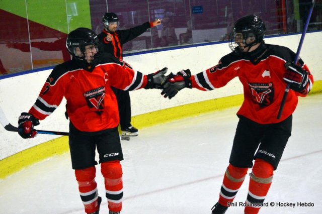 Photo hockey reportage U18 : Tournoi des Aiglons jour 1
