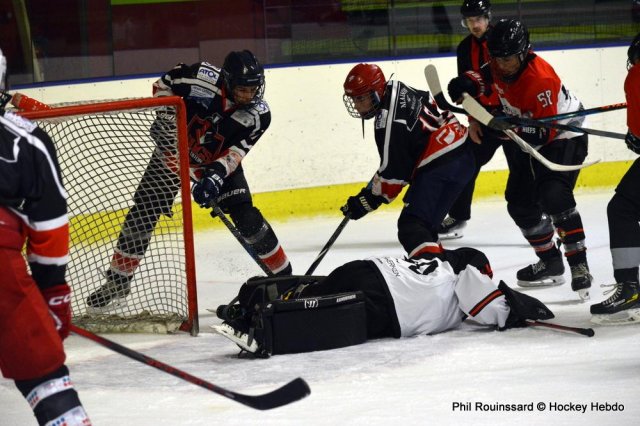 Photo hockey reportage U18 : Tournoi des Aiglons jour 1