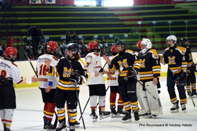 Photo hockey reportage U18 : Tournoi des Aiglons jour 1