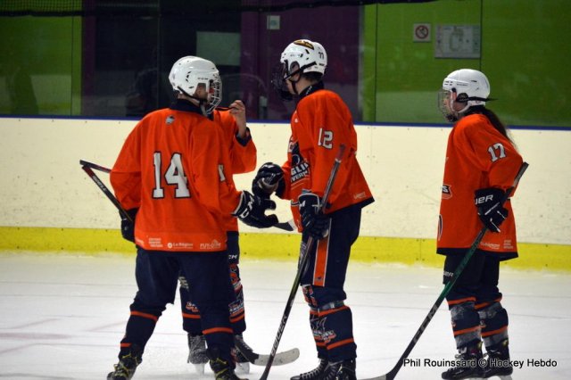 Photo hockey reportage U18 : Tournoi des Aiglons jour 1