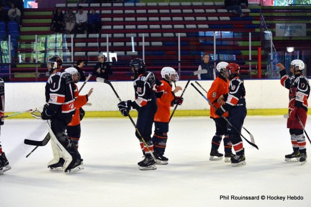 Photo hockey reportage U18 : Tournoi des Aiglons jour 1