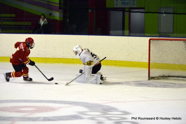 Photo hockey reportage U18 : Tournoi des Aiglons jour 2