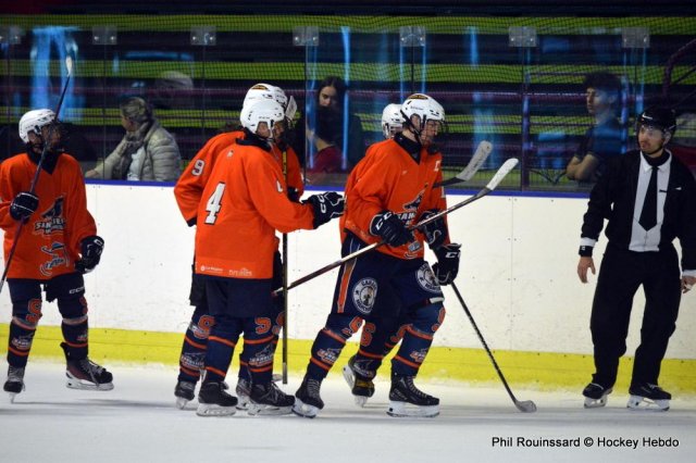 Photo hockey reportage U18 : Tournoi des Aiglons jour 2