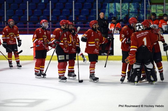 Photo hockey reportage U18 : Tournoi des Aiglons jour 2