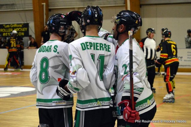 Photo hockey reportage Prénat : Demi-finales