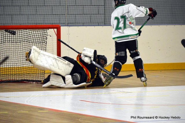 Photo hockey reportage Prénat : Demi-finales
