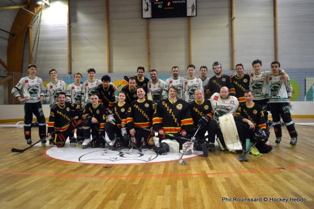 Photo hockey reportage Prénat : Demi-finales