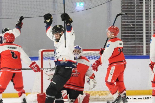 Photo hockey reportage TF - Serre-Chevalier arrache le Trophée en prolongation