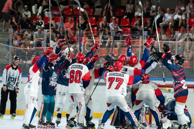 Photo hockey reportage BDL vs Yetis ! Du roller hockey à Pôle Sud
