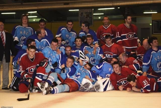 Photo hockey reportage Match de gala sur la glace havraise