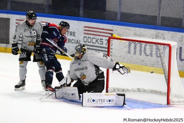 Photo hockey match Rouen - Angers  le 15/08/2025