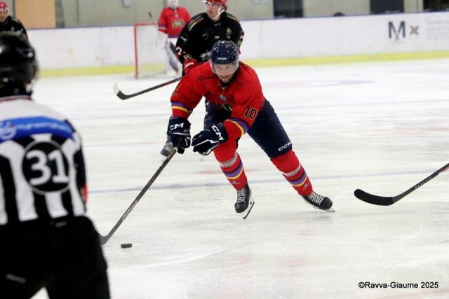 Photo hockey match Nice - Briançon  le 22/08/2025