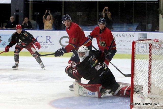 Photo hockey match Nice - Briançon  le 22/08/2025