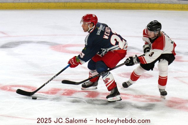 Photo hockey match Grenoble  - Chamonix  le 23/08/2025