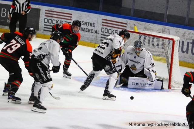 Photo hockey match Rouen - Trois-Rivières le 23/08/2025