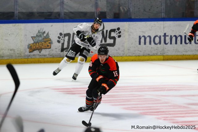Photo hockey match Rouen - Trois-Rivières le 23/08/2025