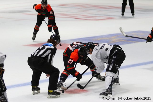 Photo hockey match Rouen - Trois-Rivières le 23/08/2025