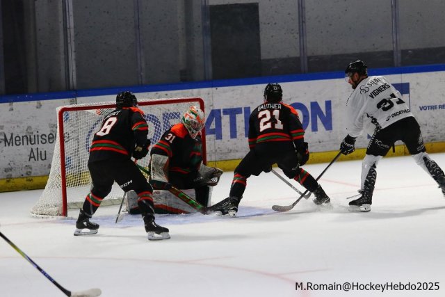 Photo hockey match Rouen - Trois-Rivières le 23/08/2025
