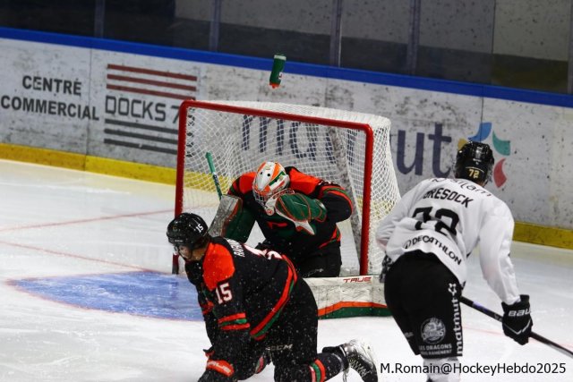 Photo hockey match Rouen - Trois-Rivières le 23/08/2025
