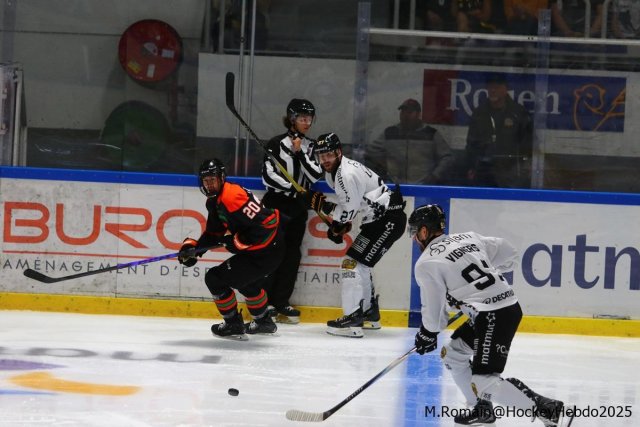 Photo hockey match Rouen - Trois-Rivières le 23/08/2025