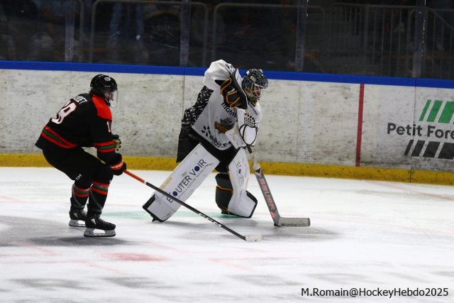 Photo hockey match Rouen - Trois-Rivières le 23/08/2025
