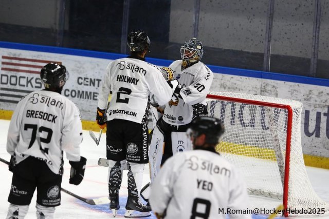 Photo hockey match Rouen - Trois-Rivières le 23/08/2025