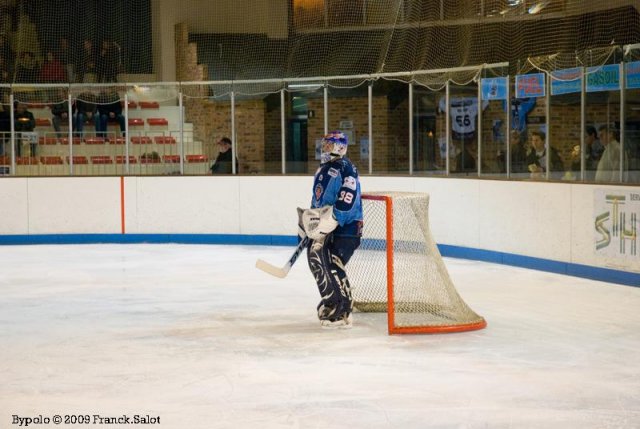 Photo hockey match Angers  - Strasbourg  le 17/11/2009