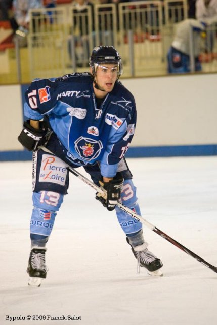Photo hockey match Angers  - Strasbourg  le 17/11/2009