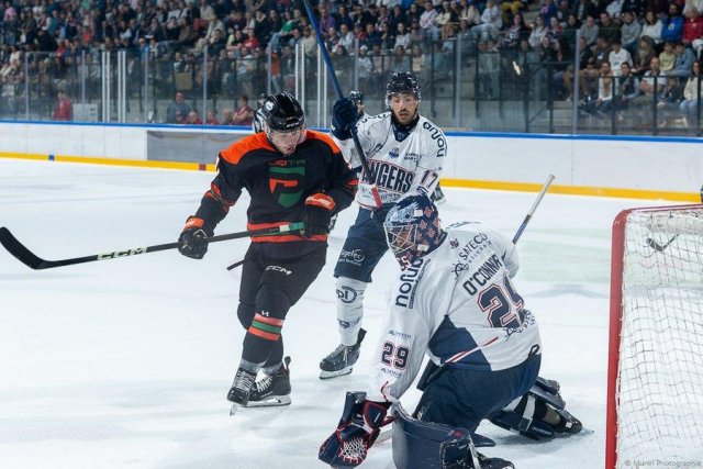 Photo hockey match Angers  - Trois-Rivières le 26/08/2025
